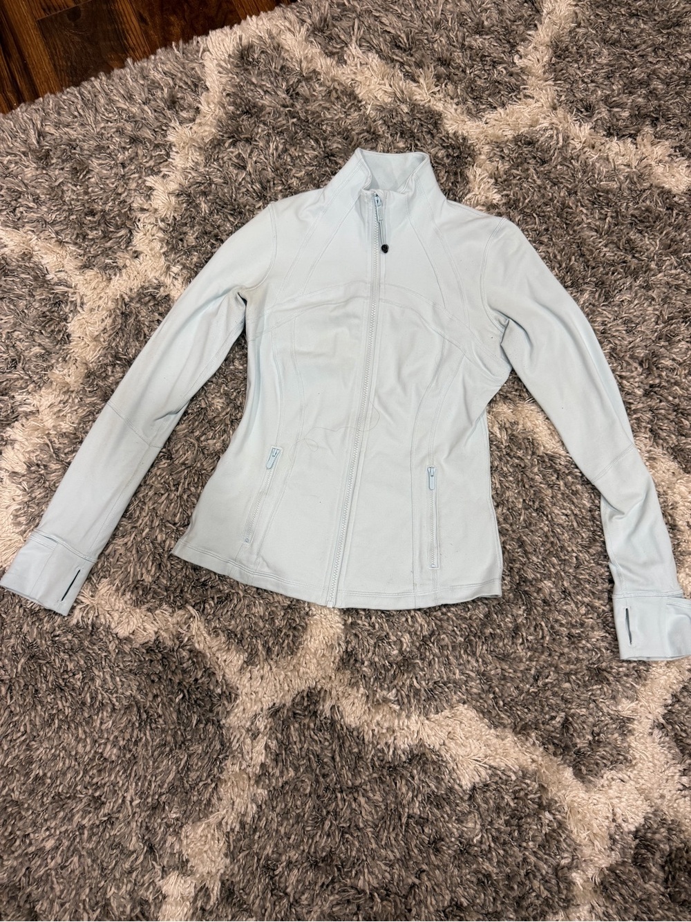 lululemon athletica Light Blue Define Jacket